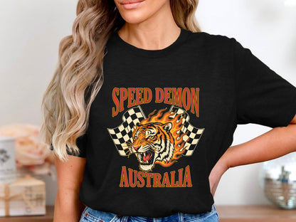 Speed Demon Australia Tiger Racing T-Shirt