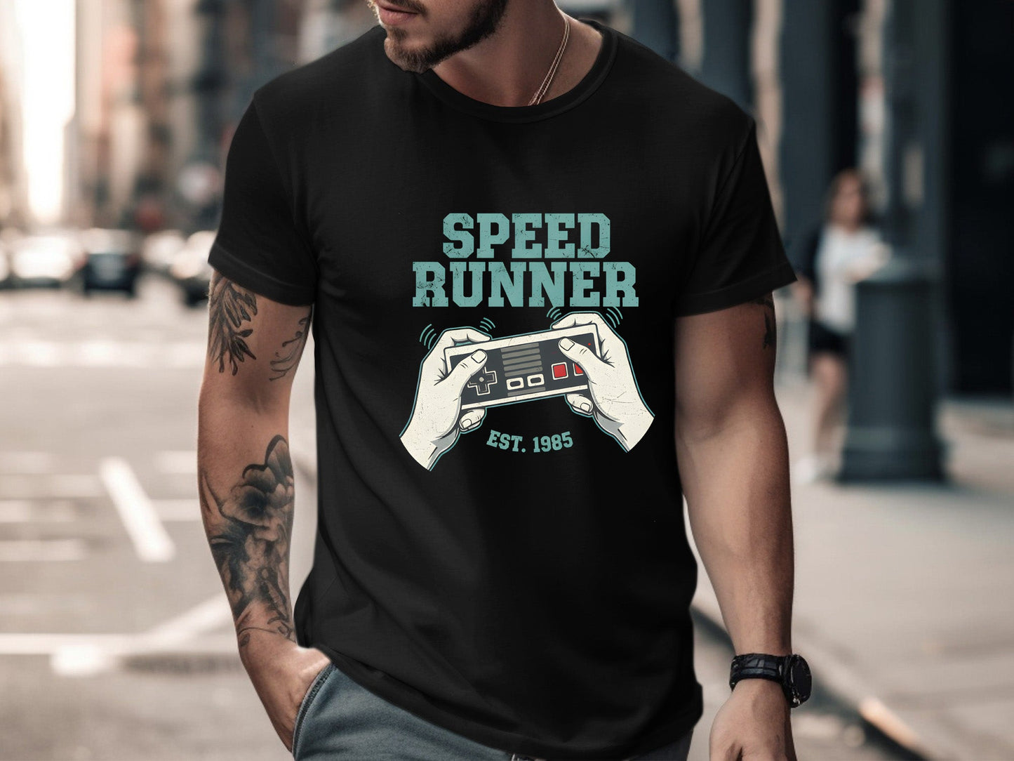 Vintage Joystick Retro Gamer Arcade T-Shirt