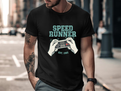 Vintage Joystick Retro Gamer Arcade T-Shirt