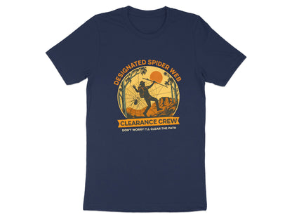 'Designated Spider Web Clearance Crew' Hiking T-Shirt
