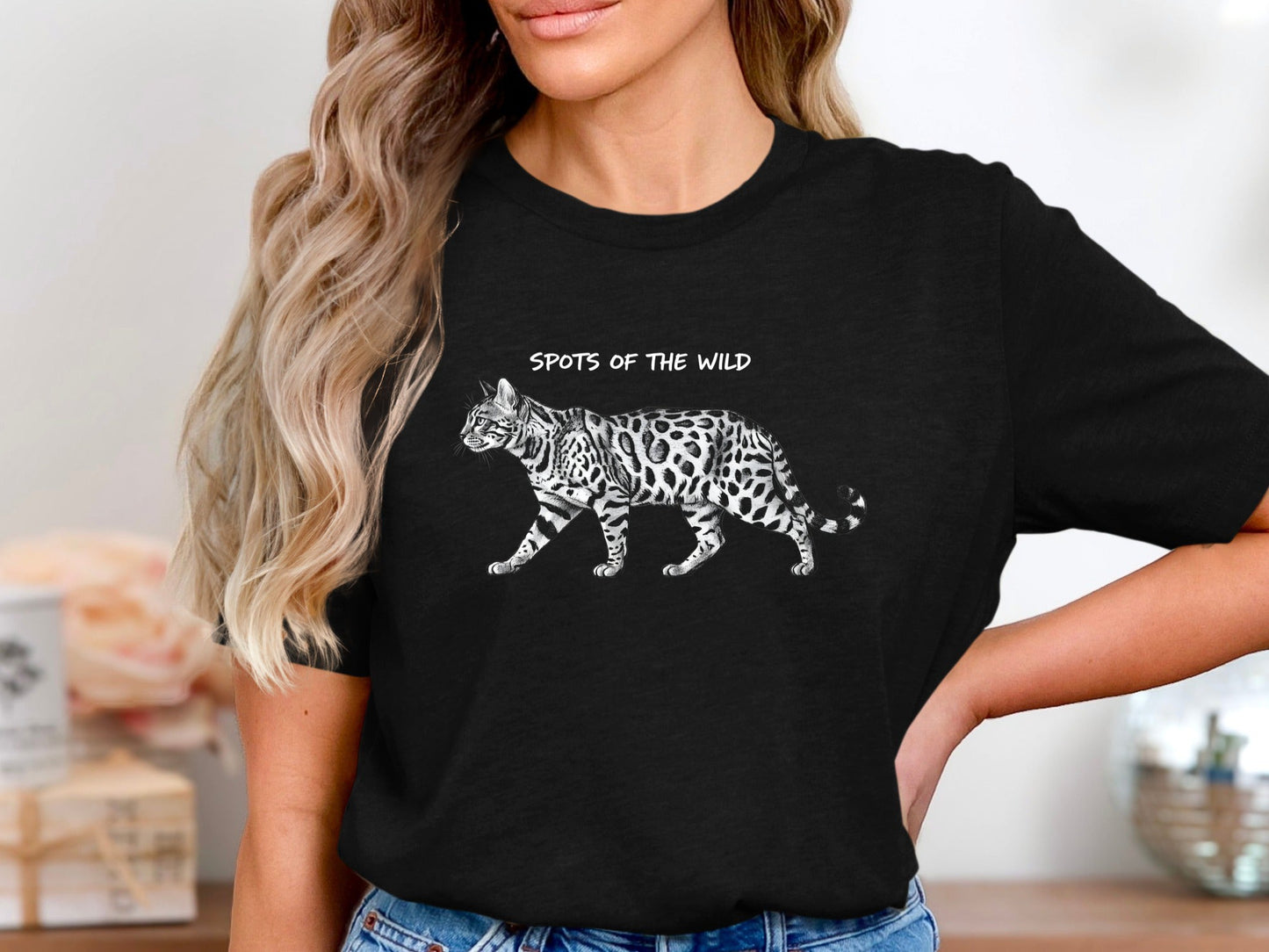 Spots Of The Wild Bengal Cat T-Shirt