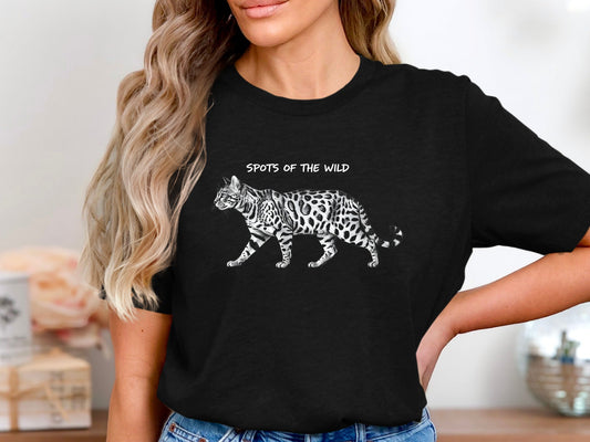 Spots Of The Wild Bengal Cat T-Shirt