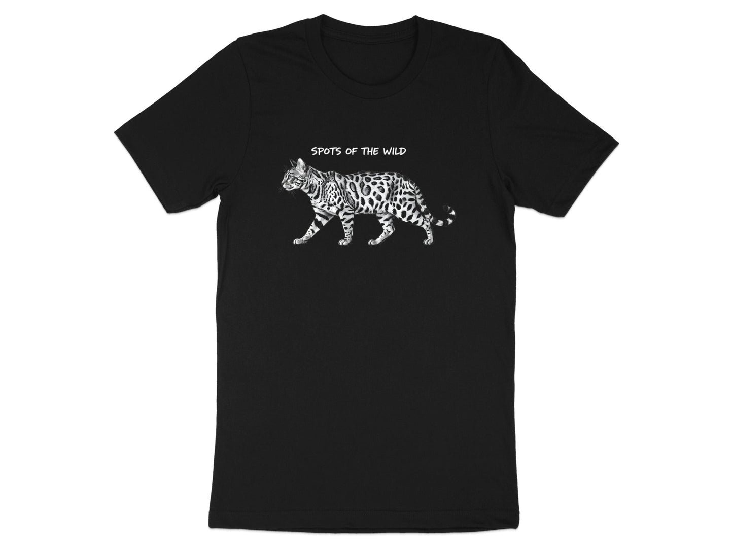 Spots Of The Wild Bengal Cat T-Shirt