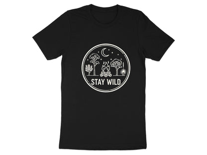 Stay Wild Native Australian Bush Campfire T-Shirt