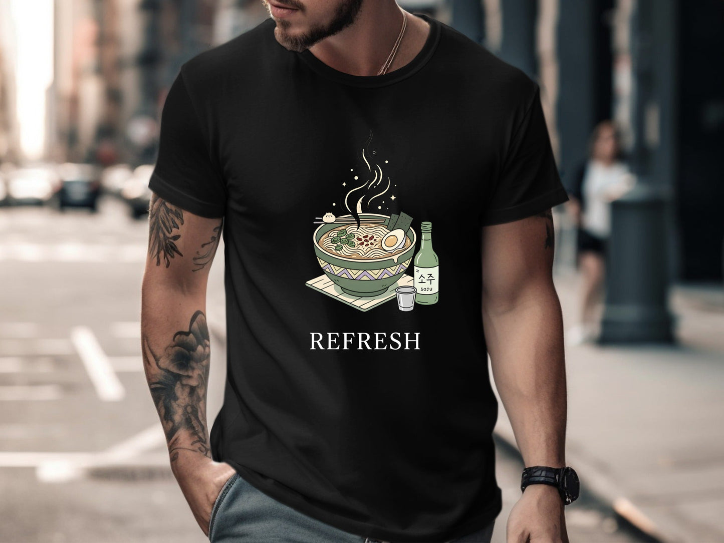 Ramen & Soju Korean Comfort Food T-Shirt