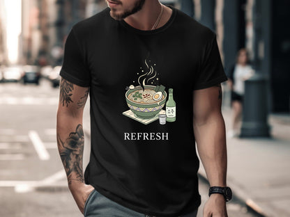 Ramen & Soju Korean Comfort Food T-Shirt