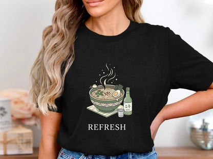 Ramen & Soju Korean Comfort Food T-Shirt
