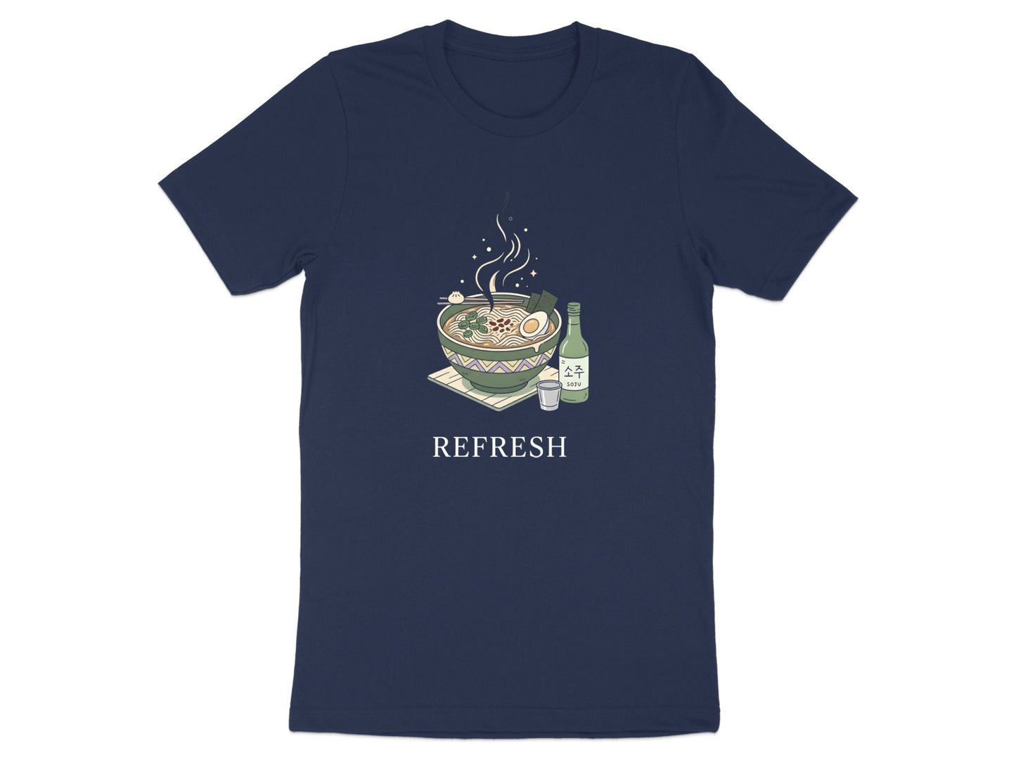 Ramen & Soju Korean Comfort Food T-Shirt