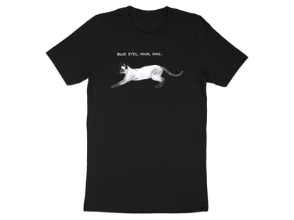 Blue Eyes Vocal Soul Siamese Cat T-Shirt