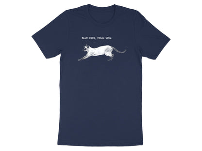 Blue Eyes Vocal Soul Siamese Cat T-Shirt