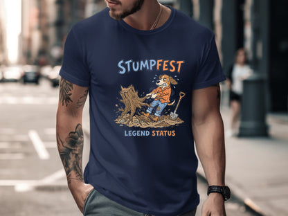 Stumpfest Legend Status Backyard Party Tee