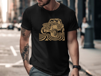 Desert Dunes Open-Top 4x4 T-Shirt