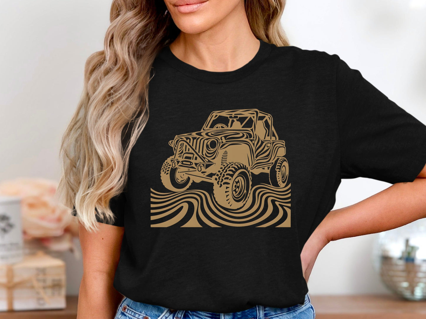 Desert Dunes Open-Top 4x4 T-Shirt
