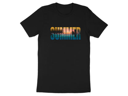 Tropical Summer Typography T-Shirt | Sunset Beach Graphic Tee