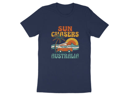 Sun Chasers Australia Kombi T-Shirt| Retro Road Trip Graphic Tee