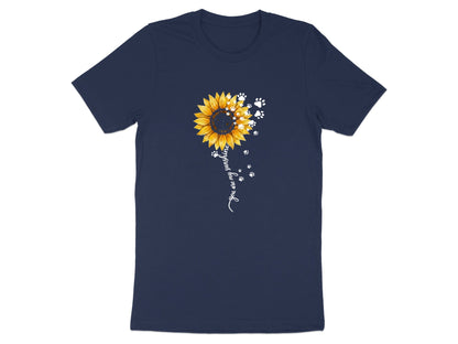 You Are My Sunshine Sunflower Paw Print T-Shirt