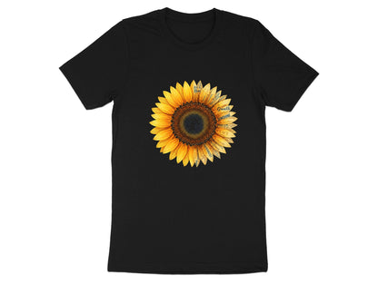 Sunflower Word Art Inspirational T-Shirt
