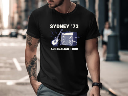 Sydney '73 Australian Tour Vintage Rock T-Shirt
