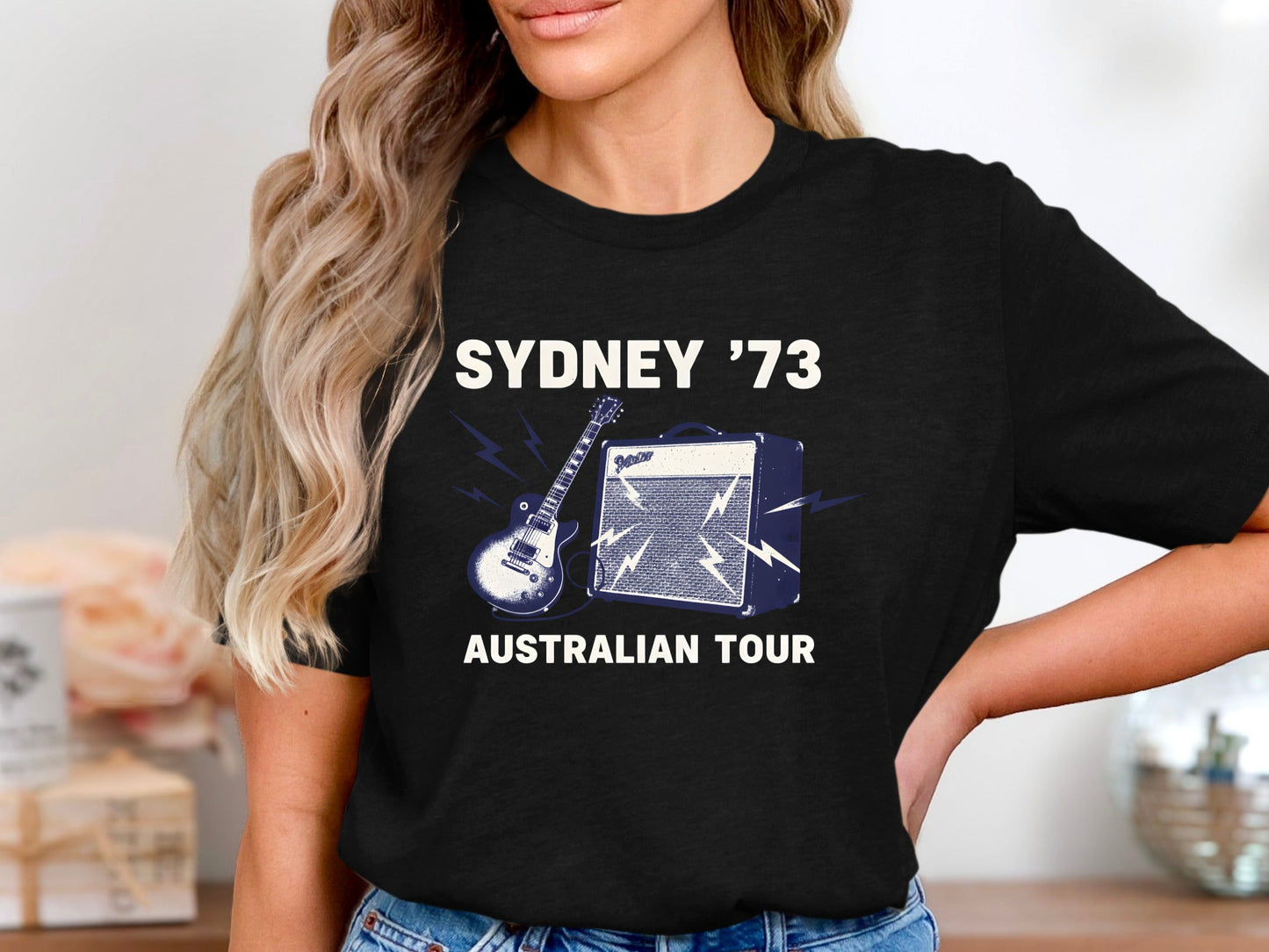 Sydney '73 Australian Tour Vintage Rock T-Shirt