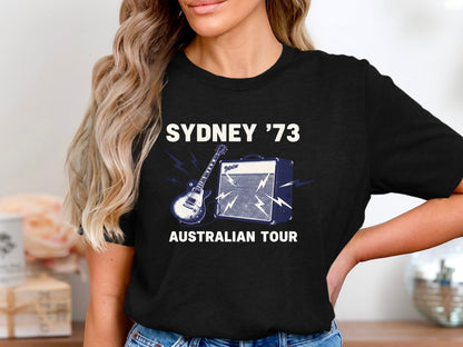 Sydney '73 Australian Tour Vintage Rock T-Shirt