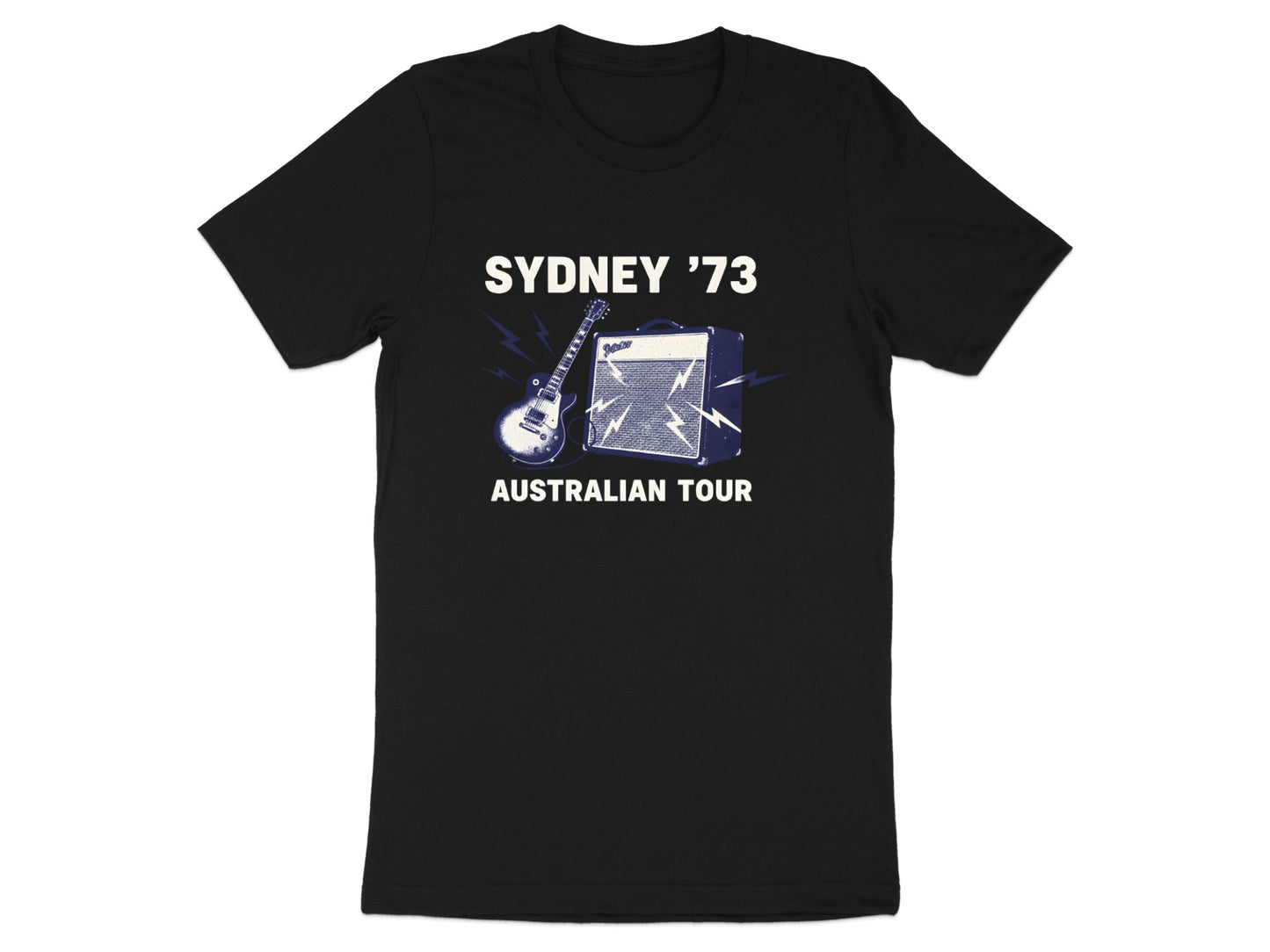 Sydney '73 Australian Tour Vintage Rock T-Shirt