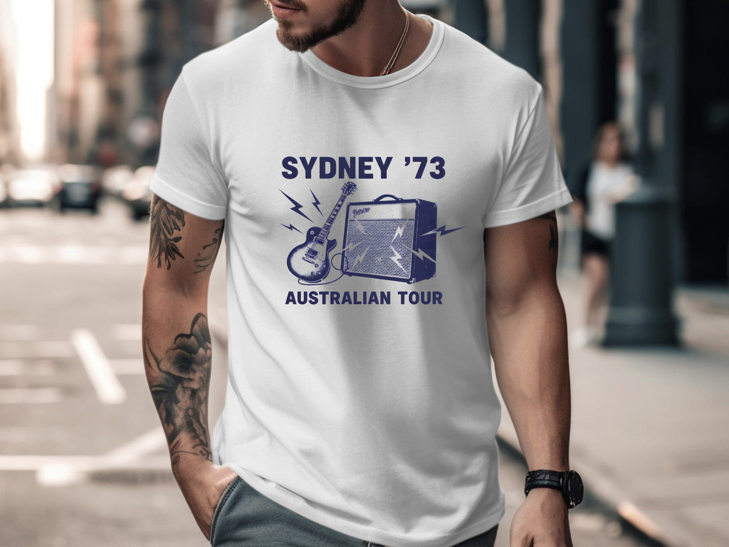 Sydney '73 Australian Tour Vintage Rock T-Shirt