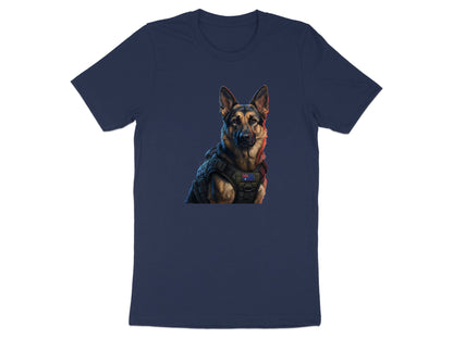 Tactical German Shepherd K9 T-Shirt - Australian Flag Vest