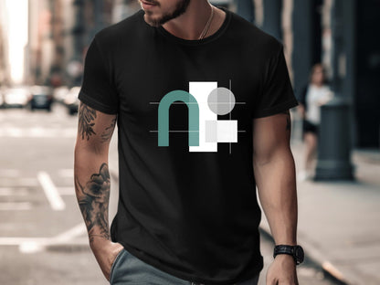 Bauhaus Minimalist Arch T-Shirt