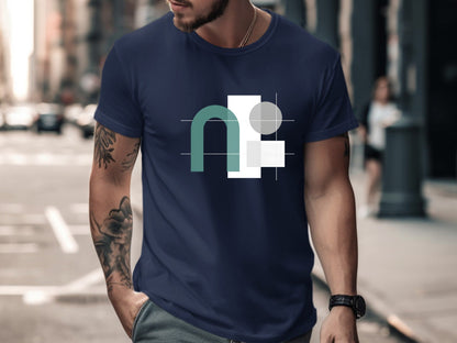 Bauhaus Minimalist Arch T-Shirt
