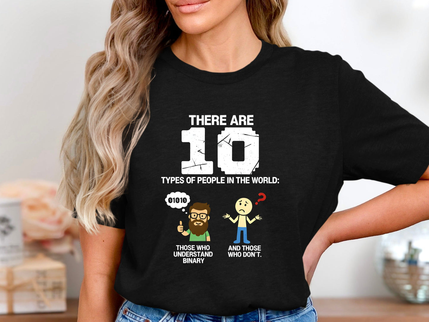 There Are 10 Types of People Binary Joke Tee
