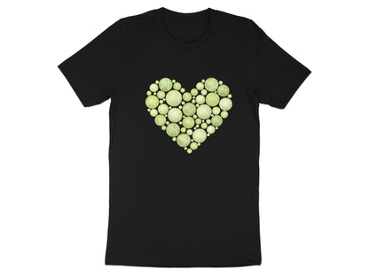 Tennis Ball Heart Graphic T-Shirt