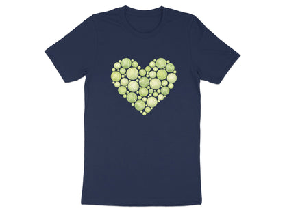 Tennis Ball Heart Graphic T-Shirt
