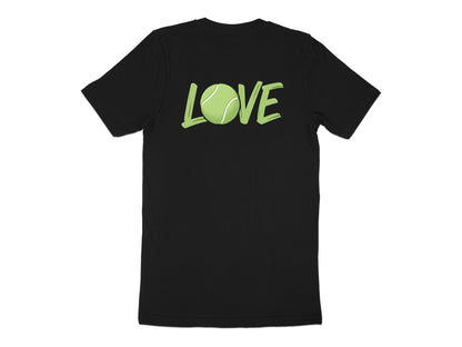 LOVE Tennis Ball Typography T-Shirt
