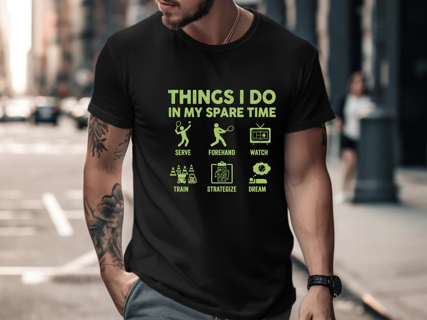 Things I Do In My Spare Time Tennis T-Shirt