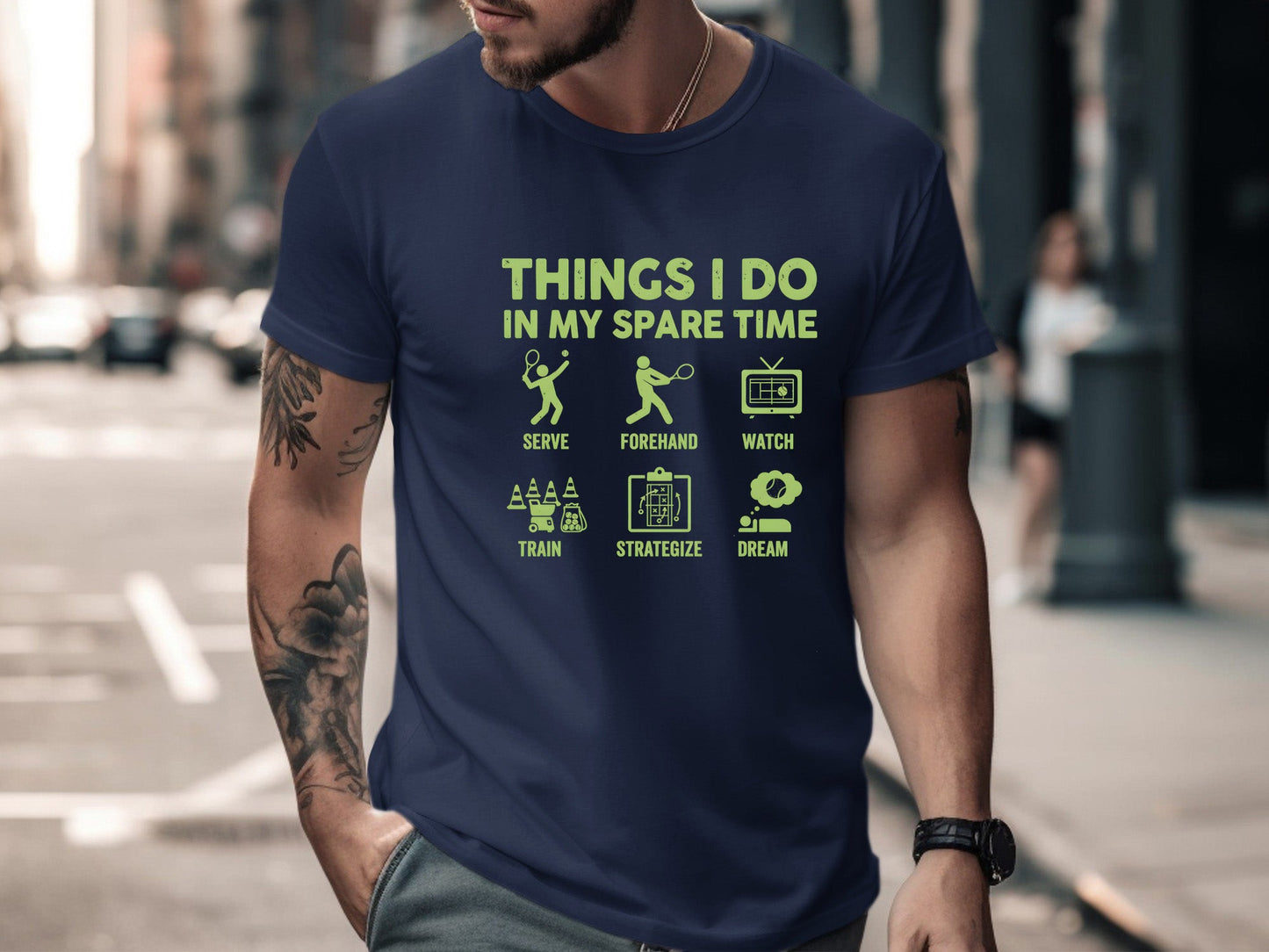 Things I Do In My Spare Time Tennis T-Shirt