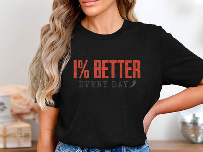 1% Better Every Day Men's Gym T-Shirt