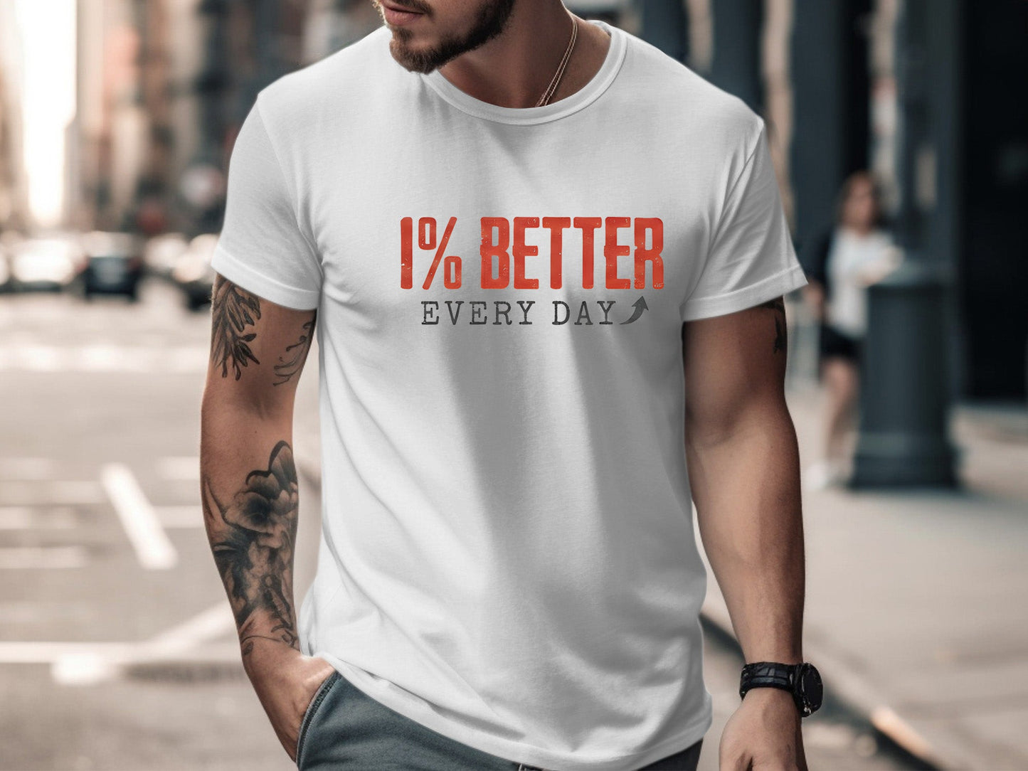 1% Better Every Day Men's Gym T-Shirt