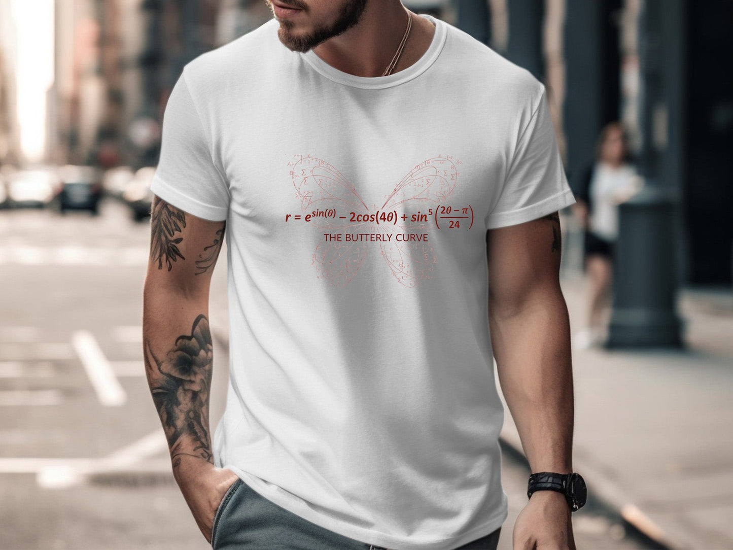 Algebraic Geometry Butterfly Curve Math T-Shirt