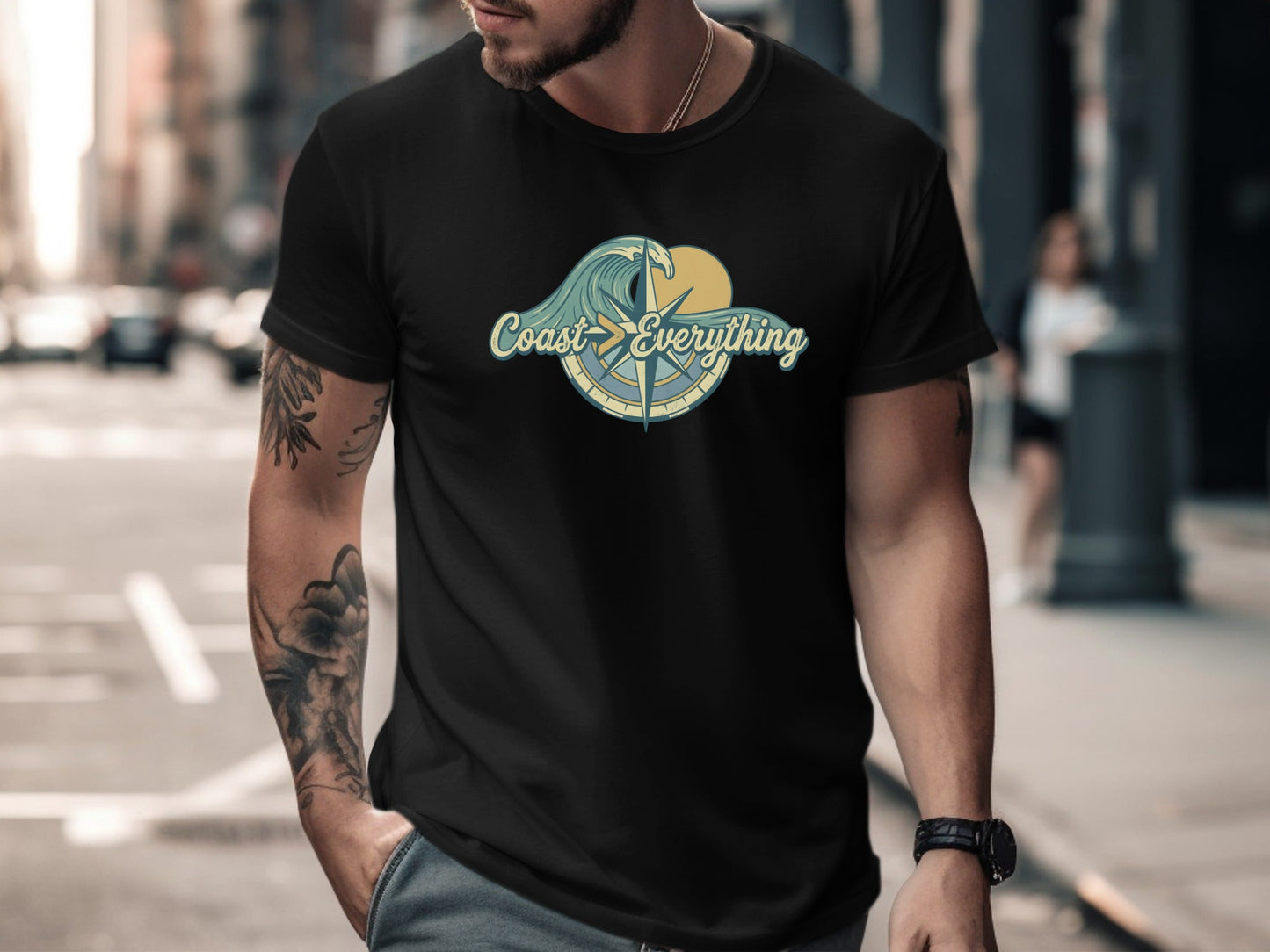 "The Coast Is Everything" Graphic T-Shirt