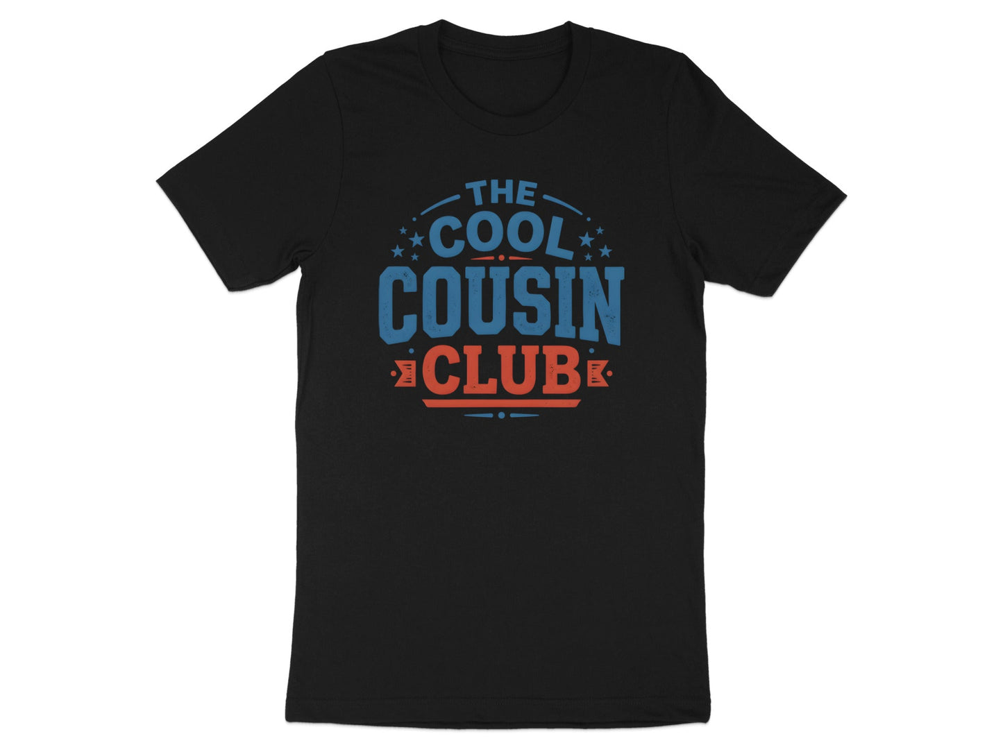 The Cool Cousin Club Vintage Collegiate Typography Tee