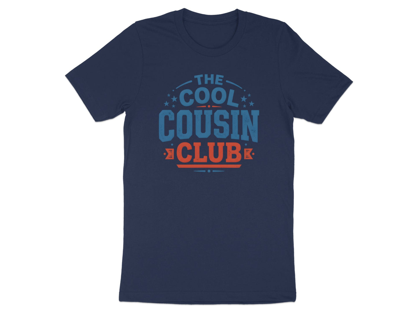 The Cool Cousin Club Vintage Collegiate Typography Tee