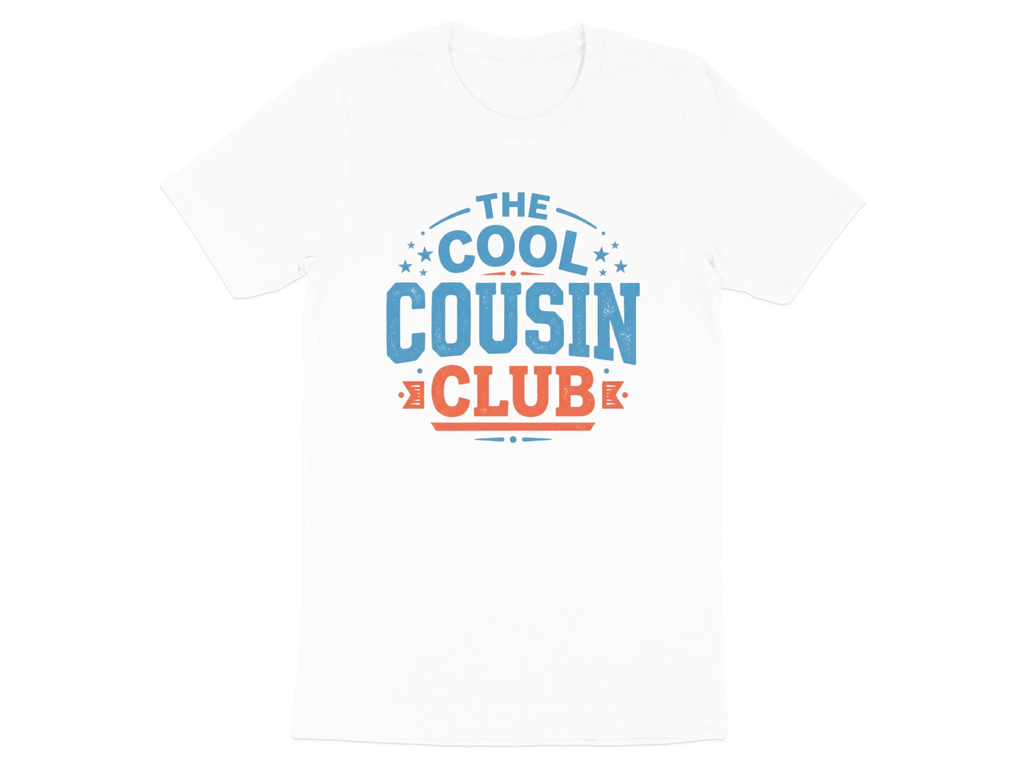 The Cool Cousin Club Vintage Collegiate Typography Tee