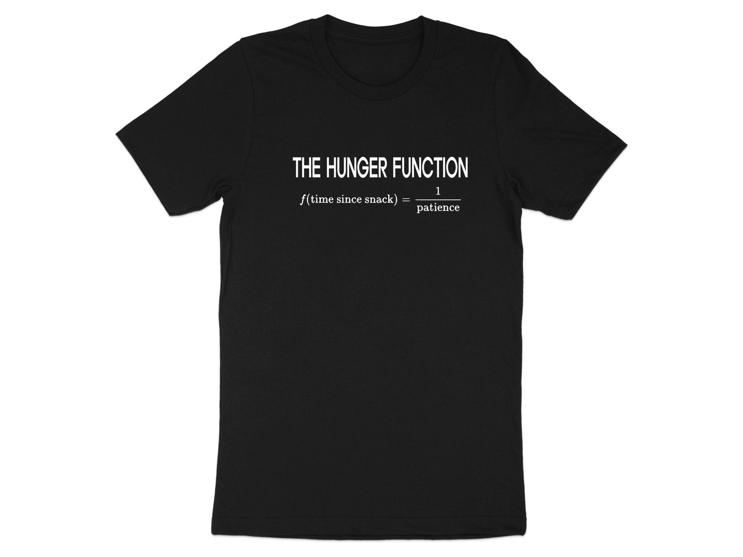 Funny Science & Math Humor The Hunger Function T-Shirt