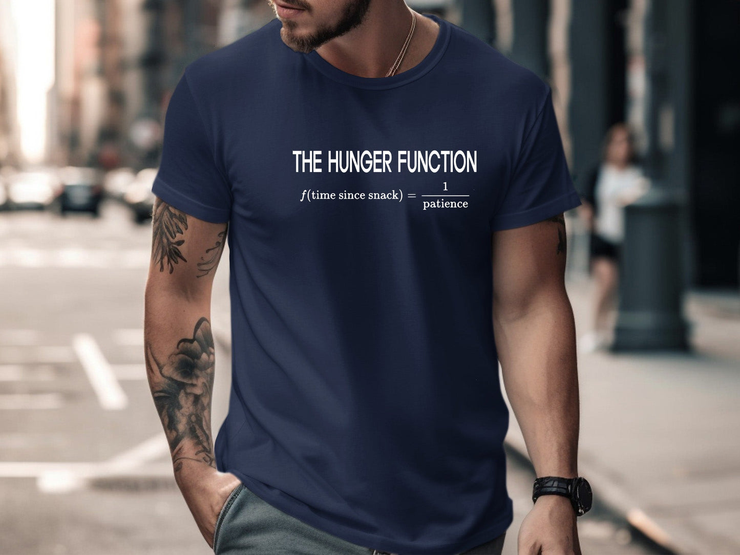 Funny Science & Math Humor The Hunger Function T-Shirt