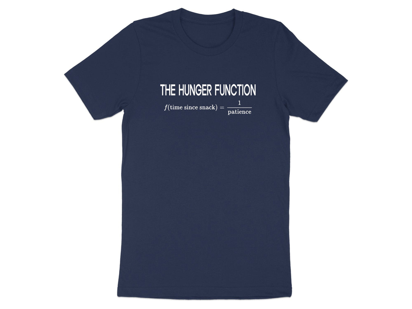 Funny Science & Math Humor The Hunger Function T-Shirt
