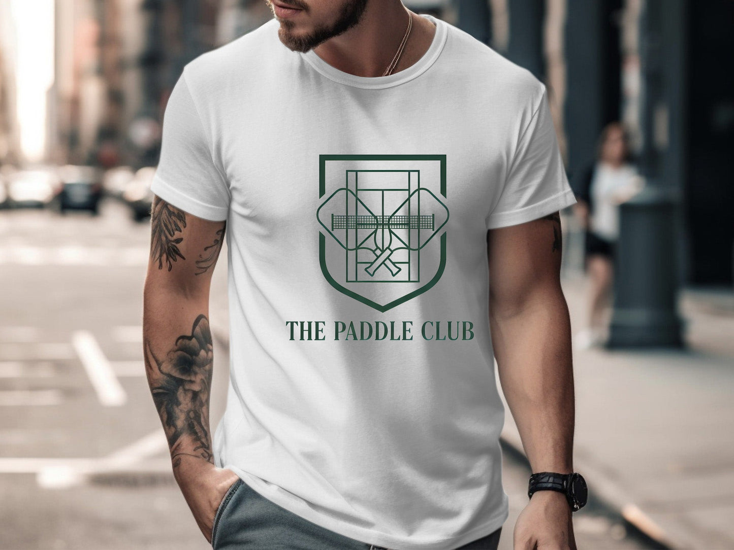 The Paddle Club Premium Shield Emblem Tee