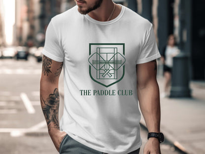 The Paddle Club Premium Shield Emblem Tee