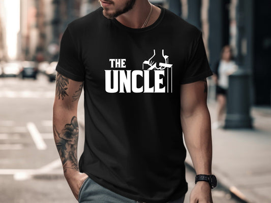 The Uncle Puppet Logo Graphic Tee - Novelty Family Shirt