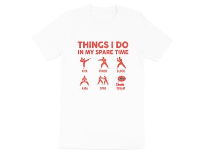 Things I Do In My Spare Time Karate T-Shirt