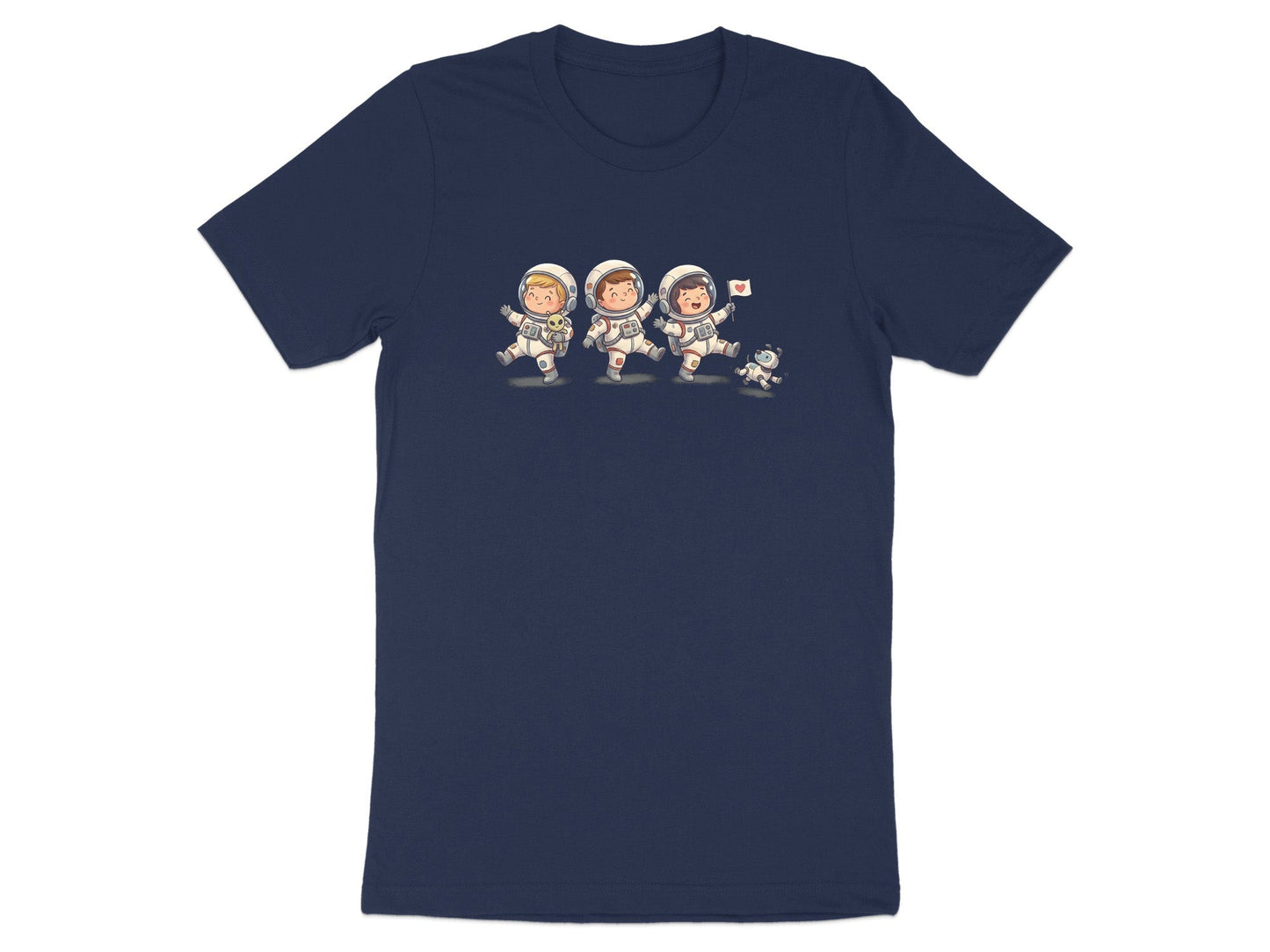 Little Space Explorers Kids Astronaut T-Shirt